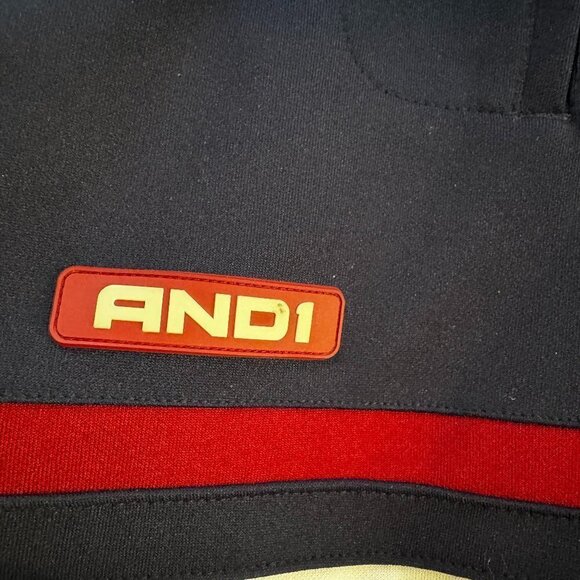 Vintage Y2K AND1 Basketball Full Zip Jacket Embroidered - Size XL - Picture 5 of 7